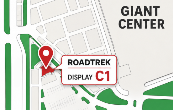 Hershey Show Map